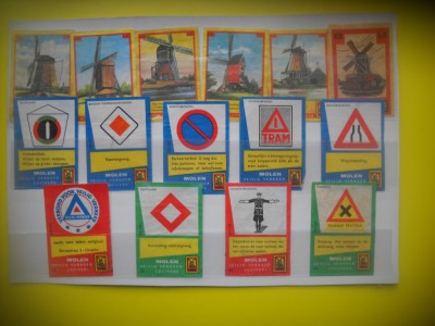 HOPCT LOT NR 44 MOARA/MORI SI SEMNE DE CIRCULATIE -15 ETICHETE VECHI CHIBRITURI-FILUMENIE-OLANDA foto