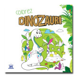 Cumpara ieftin Colorez dinozauri - carte de colorat