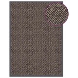 Cumpara ieftin Covoras de intrare cu smocuri, maro inchis, 60x90 cm