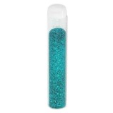 Pudră cu glitter pentru nail art - turcoaz, INGINAILS