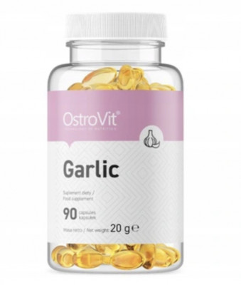 Supliment alimentar OstroVit Garlic capsule 90 buc foto