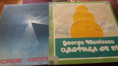 DISC VINIL GEORGE NICOLESCU ORDINEA DE ZI / PREFA TE INIMA IN STEA 2 VINILURI foto