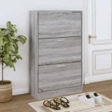 VidaXL Pantofar, gri sonoma, 63x24x103 cm, lemn prelucrat