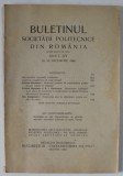 BULETINUL SOCIETATII POLITECNICE DIN ROMANIA , NR. 12 , 1940 , CONTINE SI PAGINI CU RECLAME *