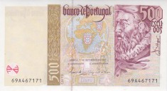 Bancnota Portugalia 500 Escudos 1997 - P187b UNC ( vezi descriere )