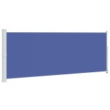 Cumpara ieftin Copertina laterala retractabila de terasa, albastru, 180x500 cm