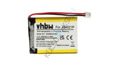 &Icirc;nlocuire baterie VHBW Baby Monitor pentru Audioline 494521P, BPCK1500LI, 494251P - 1400 mAh 3,7 V Li-polimer