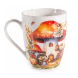 Cumpara ieftin Cana portelan in cutie cadou Autumn &Oslash; 8 cm x 10,5 H, 300 ml