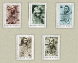 Timbre Ungaria 1987, Mi.No. 3886-3890, Serie Medicina, Neuzate