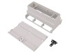 Carcasă ITALTRONIC Modulbox One pentru Șină DIN, 9 Module, Gri, PPO, 159x90x68mm