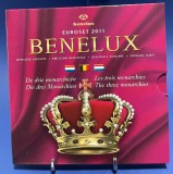 BENELUX 2011 -3 Seturi monetarie 1 cent -2 euro + medalie -folder/BU, Europa