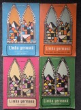 Lot LIMBA GERMANA Manual clasele IX-XII - Abager, Stefanescu (4 vol)