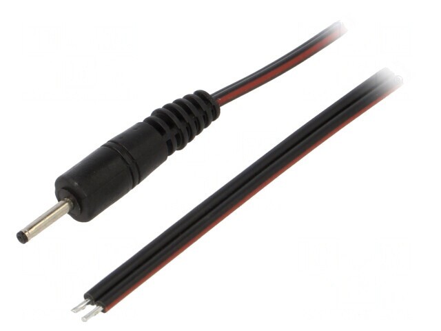Cablu Alimentare DC Negru 0,5m 2x0,75mm2