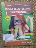 Caiet de activitate independenta clasa a IV-a