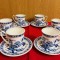 SET DE 6 CESCUTE (EXPRESSO) SI FARFURIOARE- ARTFIL- BONE CHINA FINE PORCELAIN