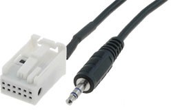 Adaptor Aux Jack 3 5mm Audi 1 5m foto