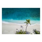 Tablou Canvas pe tema Ocean și Plajă - Serenitate și Relaxare, 39 x 26 cm, CMCLASS