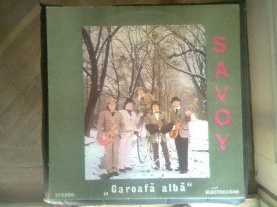 Vinil (vinyl) - Savoy - Garoafa alba (Electrecord) foto
