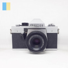 Praktica super TL 2 cu obiectiv Domiplan automatic 50mm f/2.8 M42