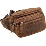 Borseta Brau / Crossbody din Piele Naturala, GreenWood JAN, Centura reglabila pana la 130 cm