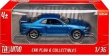 Macheta Nissan Skyline GT-R R34 albastra 1:36 Tayumo