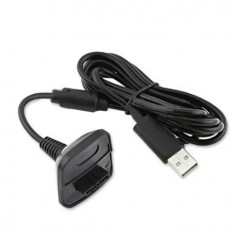 Cablu incarcare si conectare Controller Xbox 360 1.8m Culoare Negru foto