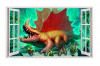 Sticker decorativ cu Dinozauri, 85 cm, 4315ST