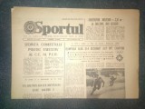 ZIARUL SPORTUL 13 FEBRUARIE 1984 PROGRAMUL RETURULUI DIVIZIEI A DE FOTBAL