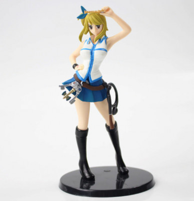 Figurina Fairy Tail Lucy Heartfilia anime 14 cm foto