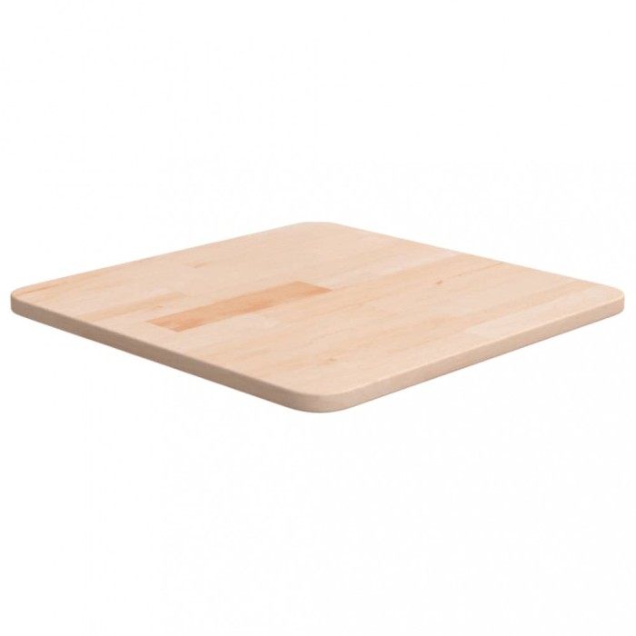 vidaXL Blat de masă pătrat, 40x40x1,5 cm, lemn masiv stejar netratat