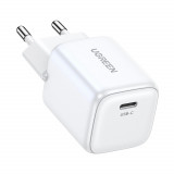 &Icirc;ncărcător de rețea GaN 20W USB-C Nexode mini CD318 - alb Ugreen