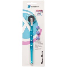 Set Oglinda Dentara si 3x Tablete Revelatoare, Miradent, pentru Verificarea Cavitatii Bucale si a Pl