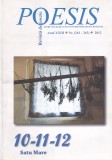 Revista de poezie Poesis, 2012, nr. (261-263)