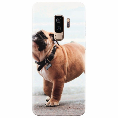 Husa silicon pentru Samsung S9 Plus, Little Dog Puppy Animal foto