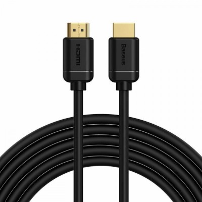 Cablu Video Baseus High Definition Series, HDMI - HDMI, 4K, 5m, Negru CAKGQ-D01 foto