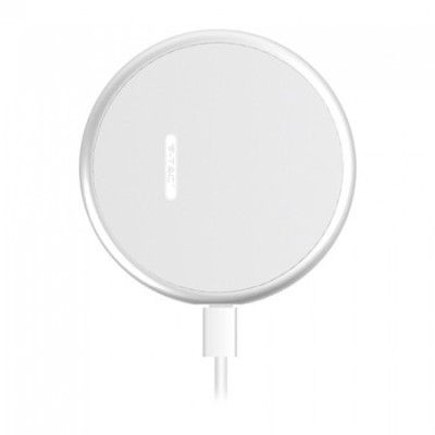 Incarcator wireless cu incarcare rapida 5a - alb foto