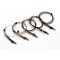 Montura Plumb Pierdut KORDA Dark Matter Leader Hybrid Clip, Gravel, 30lbs, 1m