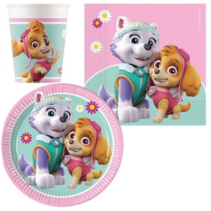 Set de petrecere din 36 de piese Patrula Catelusilor