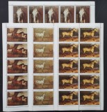 R.DU TCHAD-PICTURA-CAI-SERIE 4 V.IN 4 COLI ( 10 SERII )-MNH**- EP 205B, Africa, Arta