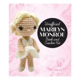 Unofficial Marilyn Monroe Book and Crochet Kit Includes Everything to Crochet Your Own Marilyn &ndash; Instruction Book, 3 Colors of Yarn, Crochet Hook, Yar