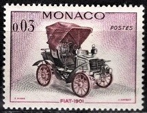 C1856- Monaco 1961 - sw 683 neuzat,perfecta stare(1/14)