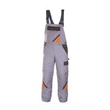 Pantaloni cu pieptar pentru iarna, Professional gri