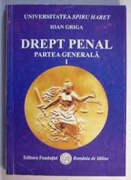 Drept Penal partea generala Ioan Griga foto