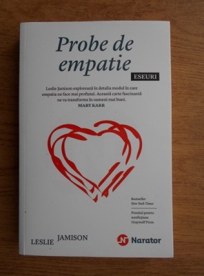 Leslie Jamison - Probe de empatie foto