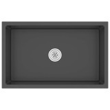 Cumpara ieftin Chiuveta de bucatarie, negru, otel inoxidabil