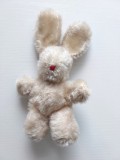 Iepure / iepuras vechi vintage, Shanghai Dolls Factory SDF plush tip mohair, China, 17cm