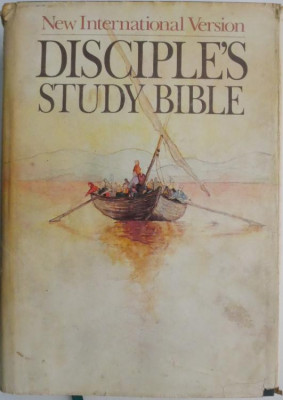 Disciple&amp;#039;s Study Bible. New International Version foto