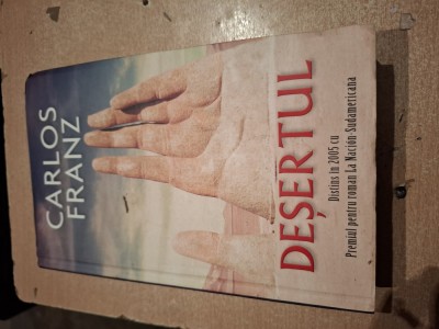 Carte desertul foto