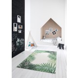 Covor Premium Belgian Model Sparta 19435-062, Marime 120 x 170 cm, Verde, Antialergic, Polipropilena, Living, Dormitor, Sufragerie, Birou