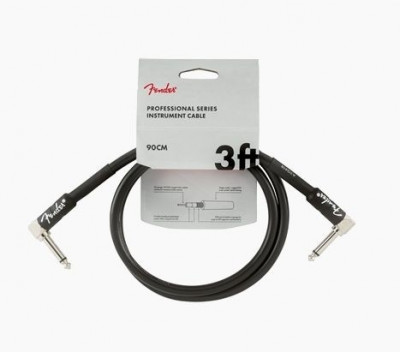 Cablu Fender Professional Instr. 3&amp;quot; Black foto